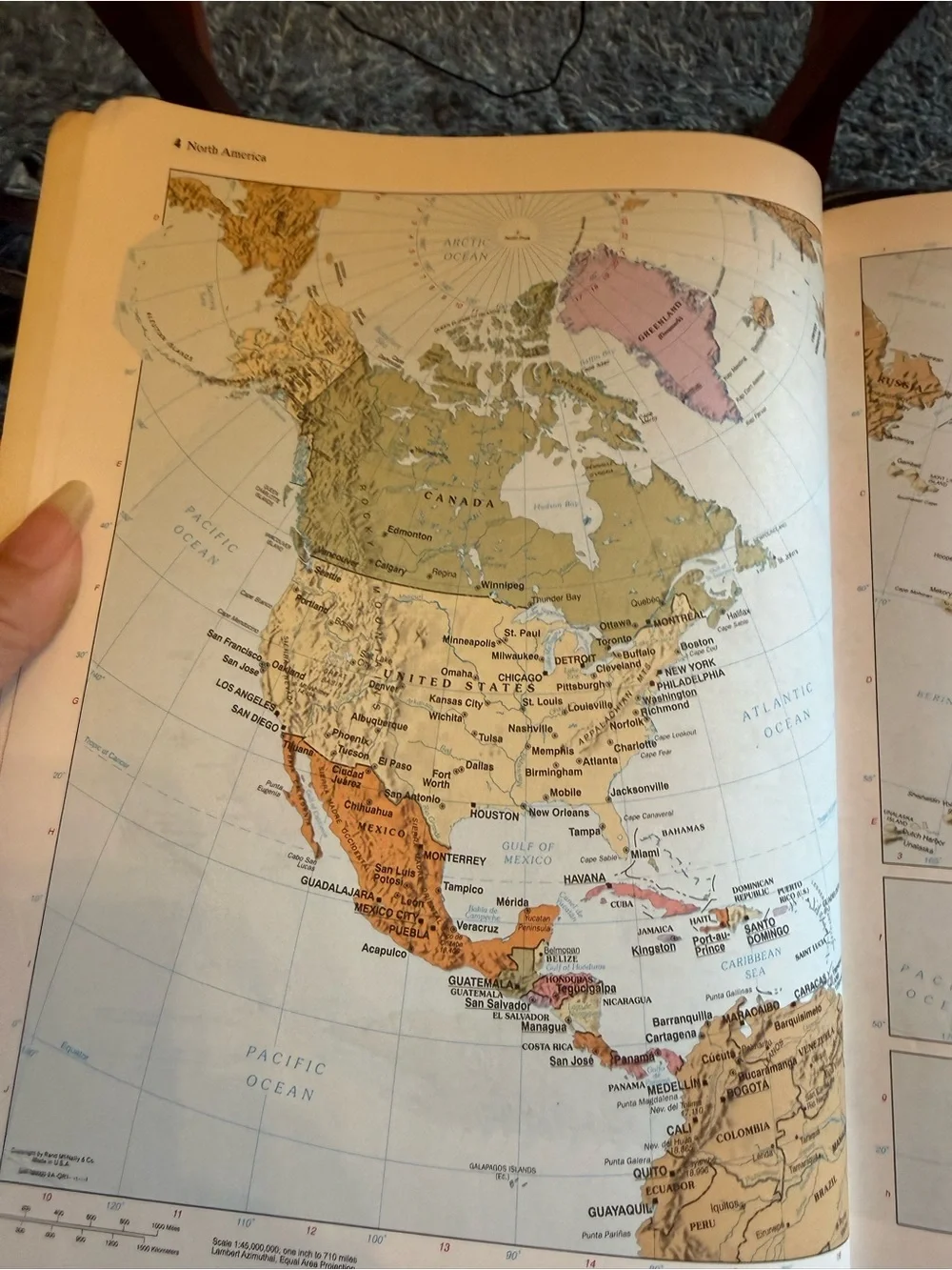 1990s Paperback World Atlas
